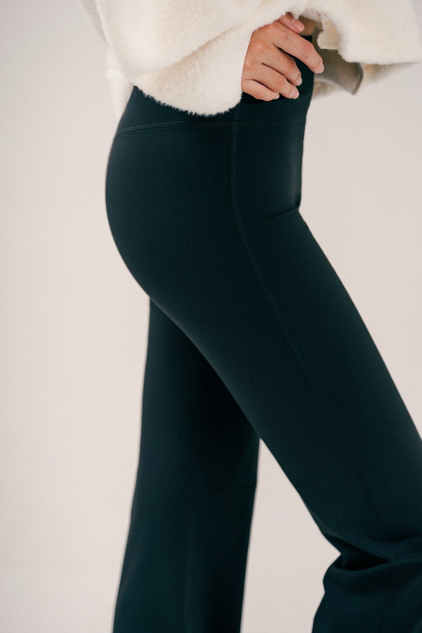 Flared Pants - Sesame