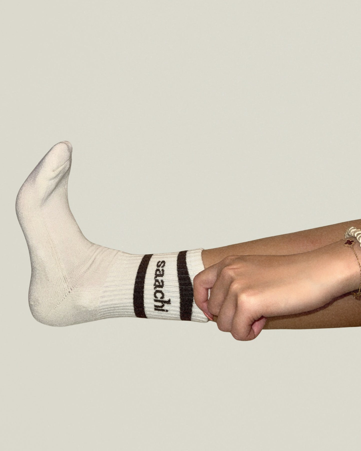 Espresso Crew Socks