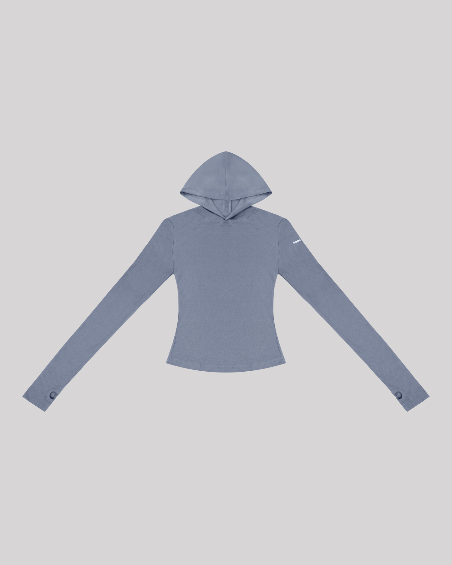 Hooded Runner - Ash Blue