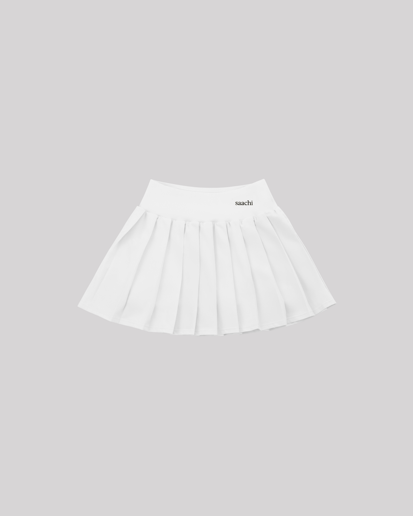 Court Classic Pleated Skirt - White