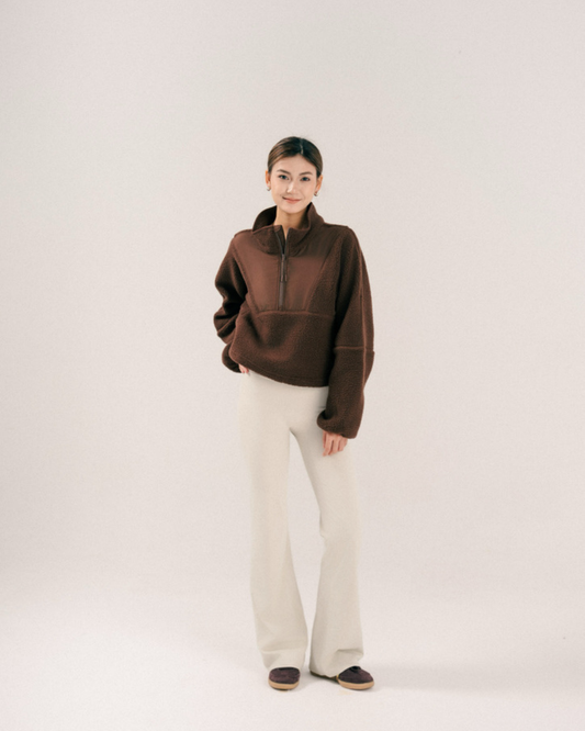 Flared Pants - Sand