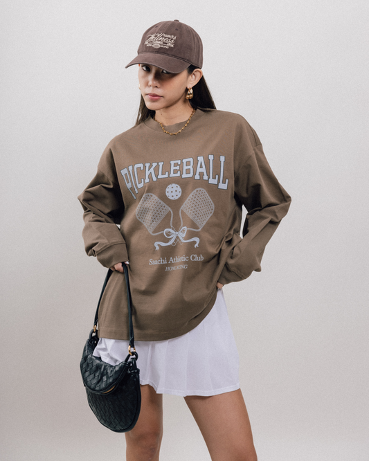 Athletic Club (Pickleball) Unisex Crewneck - Tan