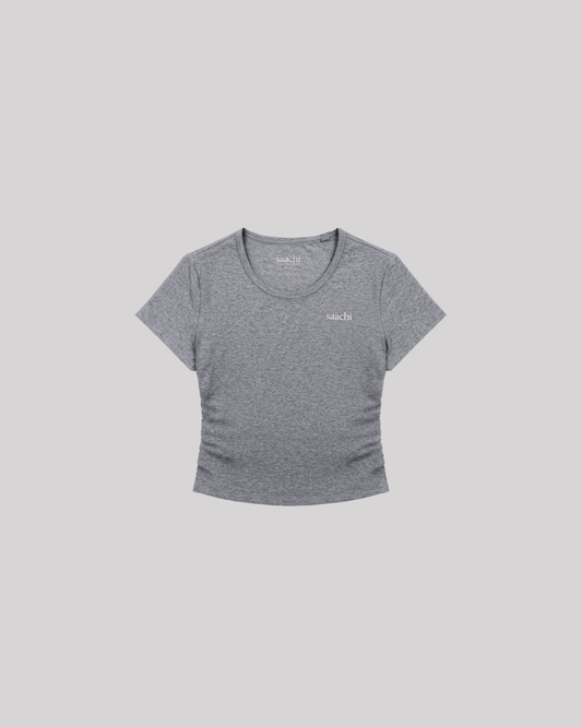 Baby Training Tee - Grey Melange