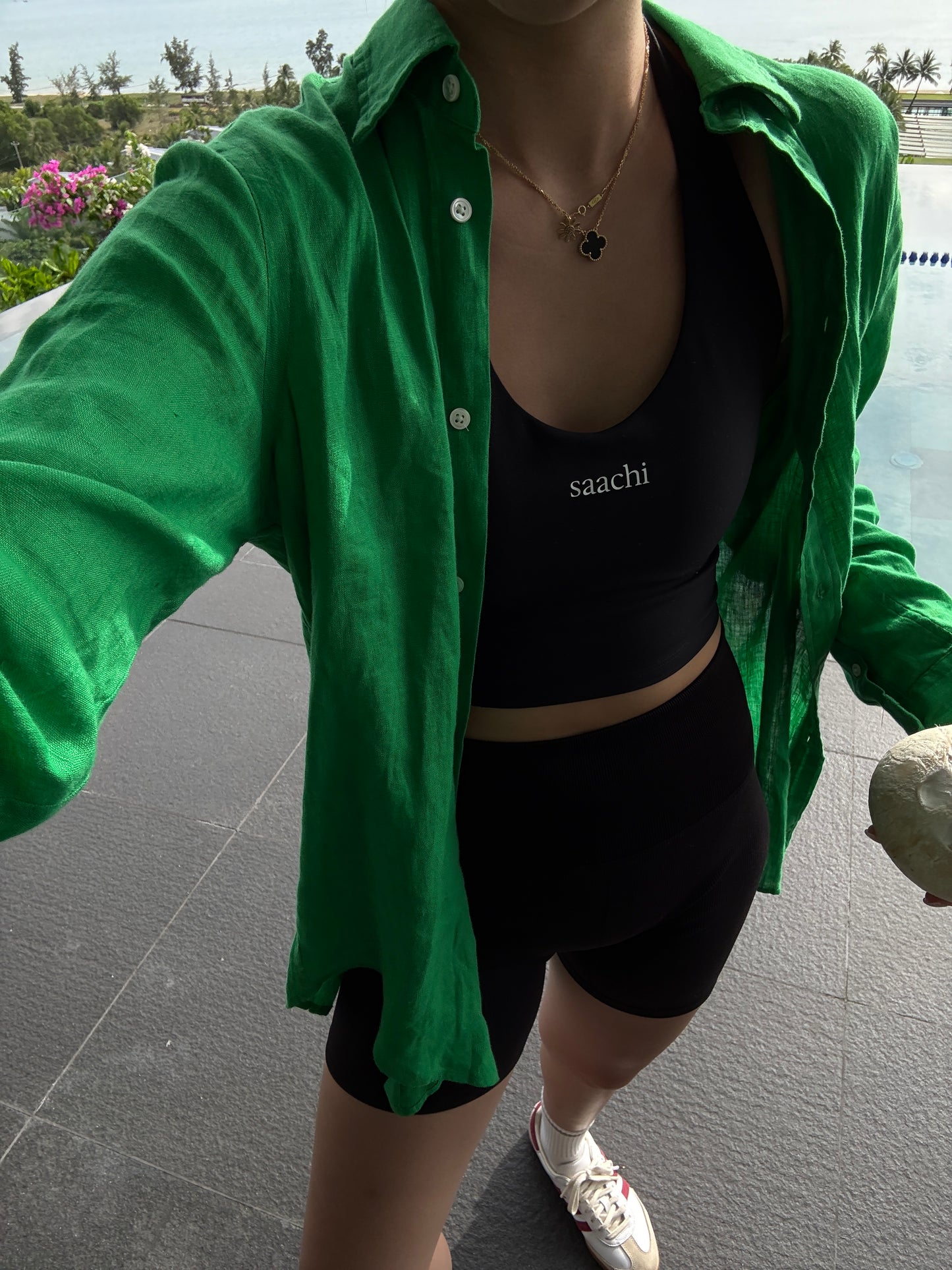 Padded Tank - Sesame