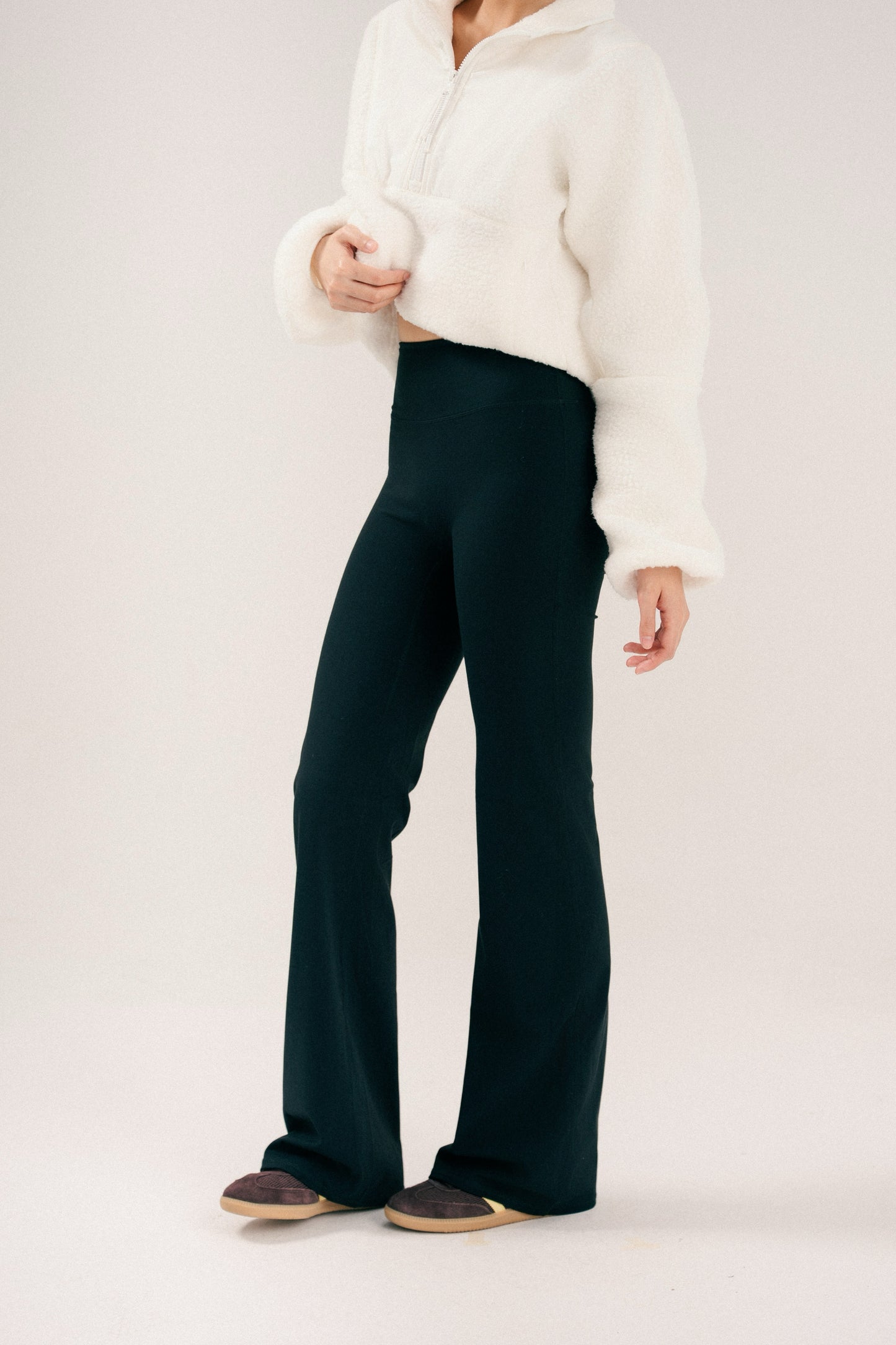 Flared Pants - Sesame