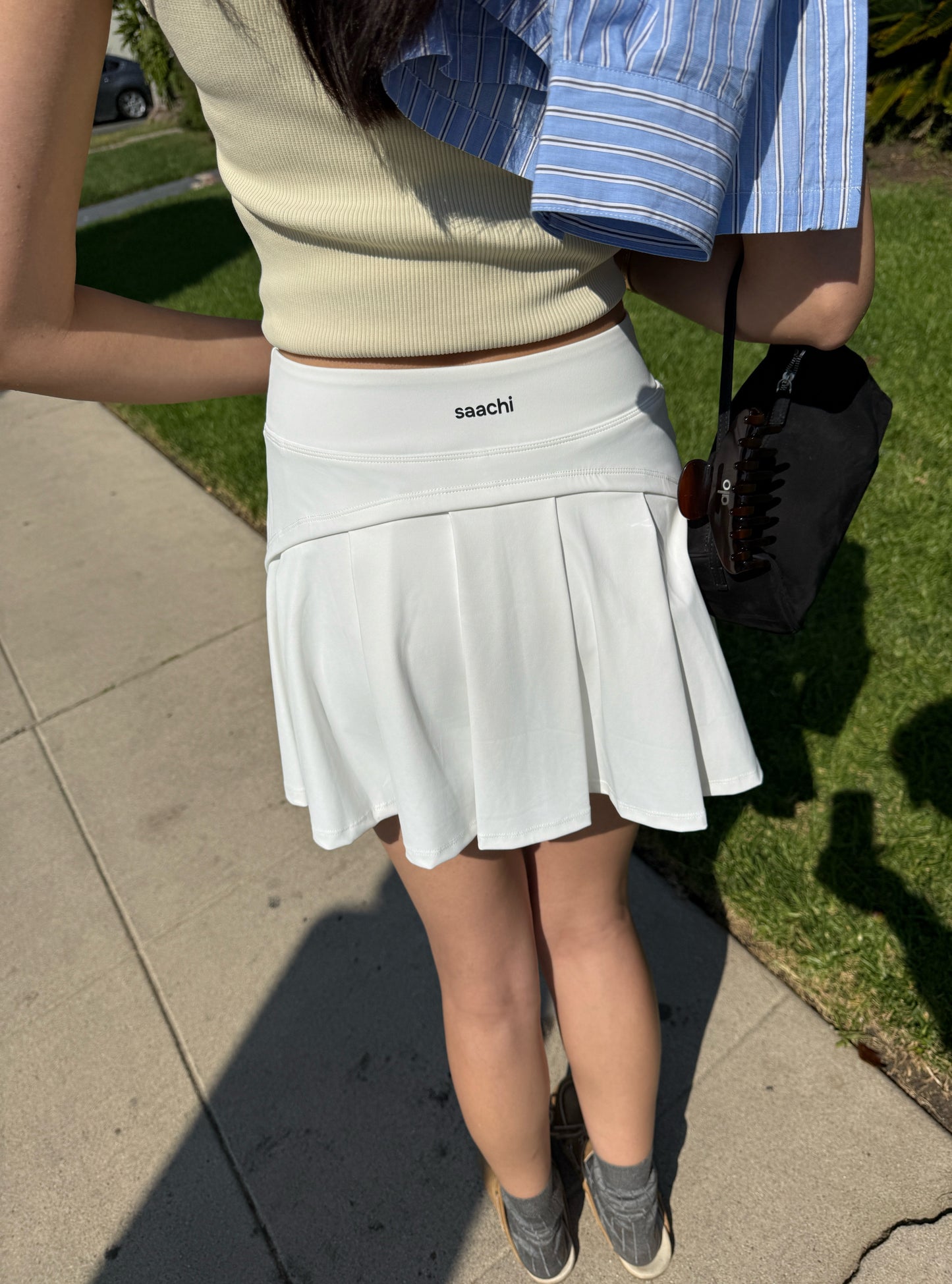 Baseline Skirt - White